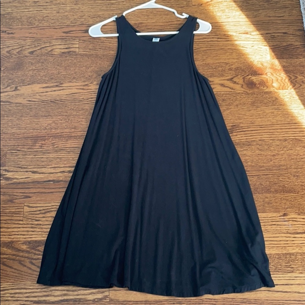 black old navy dress